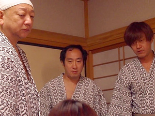 Japanese Wife's XXX Vacation Gangbang with Multiple Partners, Humiliating Cuckold Hubby!